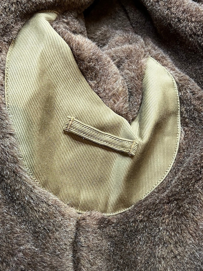 1940'S MILITARY CLOTHING  "NAVY DEPARTMENT" ZIP DECK JACKET TYPE N-1 - Khaki Beige