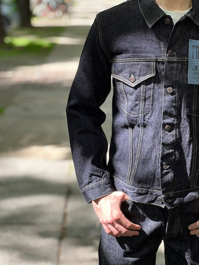 2107 XX-W - Type I Jacket - 15.5oz Selvedge Denim - One Washed