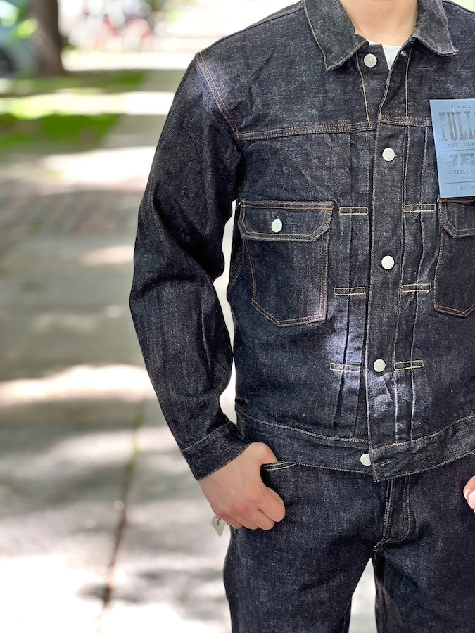 2102 XX-W - Type II Jacket - 15.5oz Selvedge Denim - One Washed