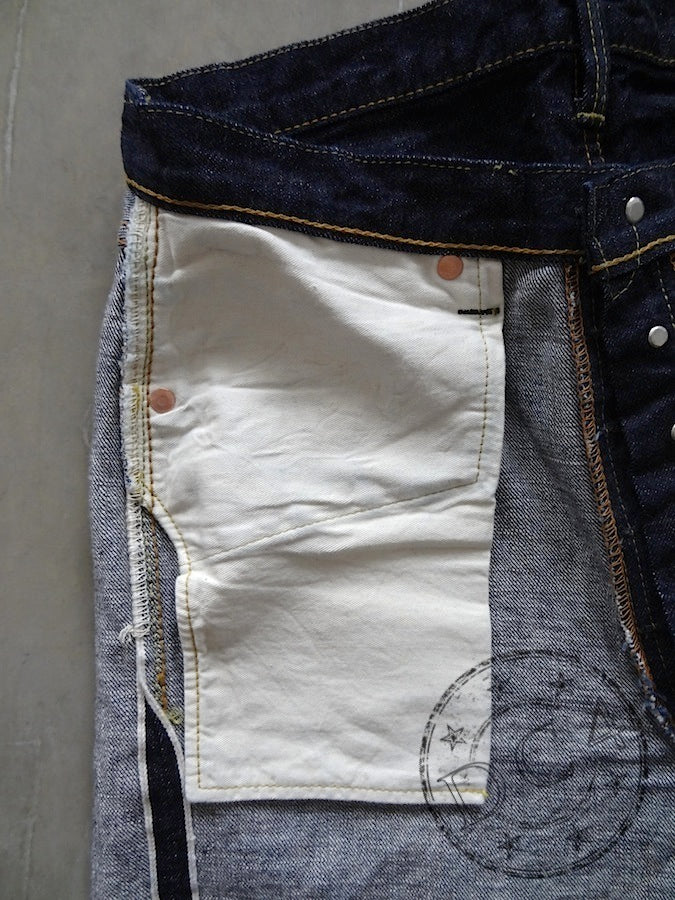 1101 XX-W - Original Straight - 15.5oz Selvedge Denim - One Washed