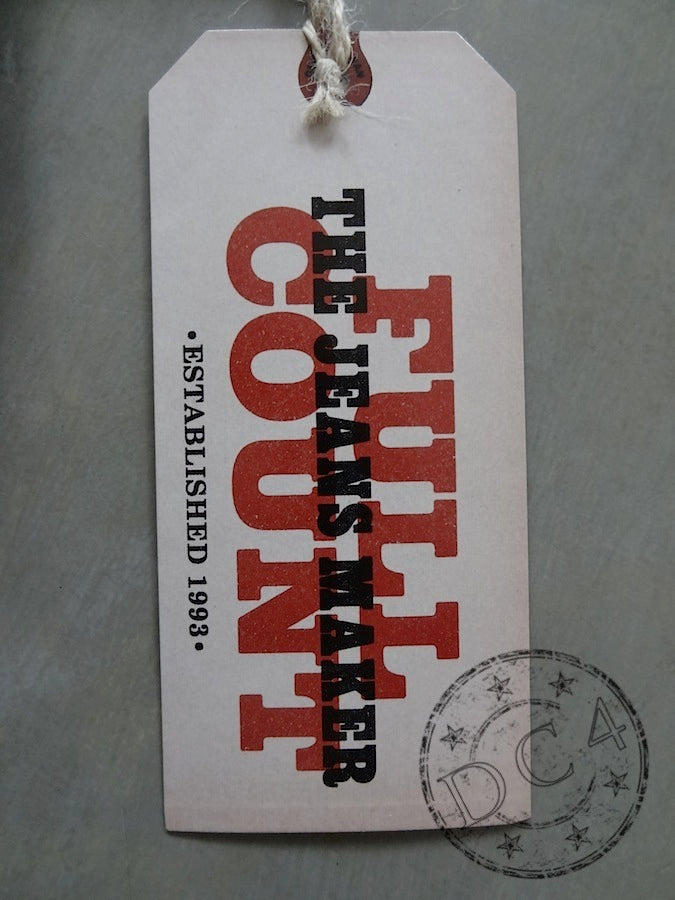 1101 XX-W - Original Straight - 15.5oz Selvedge Denim - One Washed