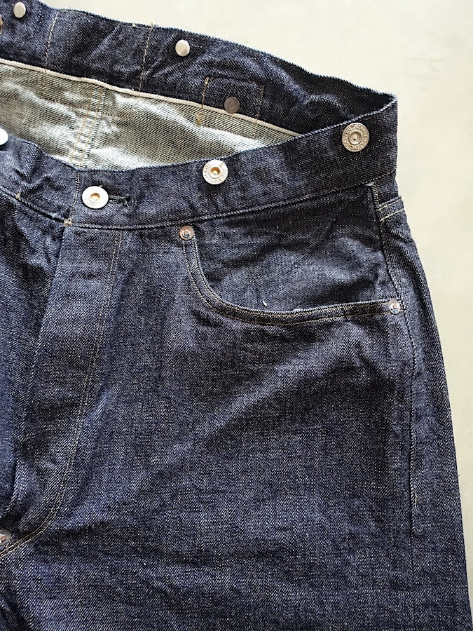 1373  - " SON OF THE SOIL DENIM " - Straight - 13.7oz Selvedge Denim - One Washed