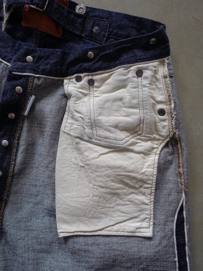 1373  - " SON OF THE SOIL DENIM " - Straight - 13.7oz Selvedge Denim - One Washed
