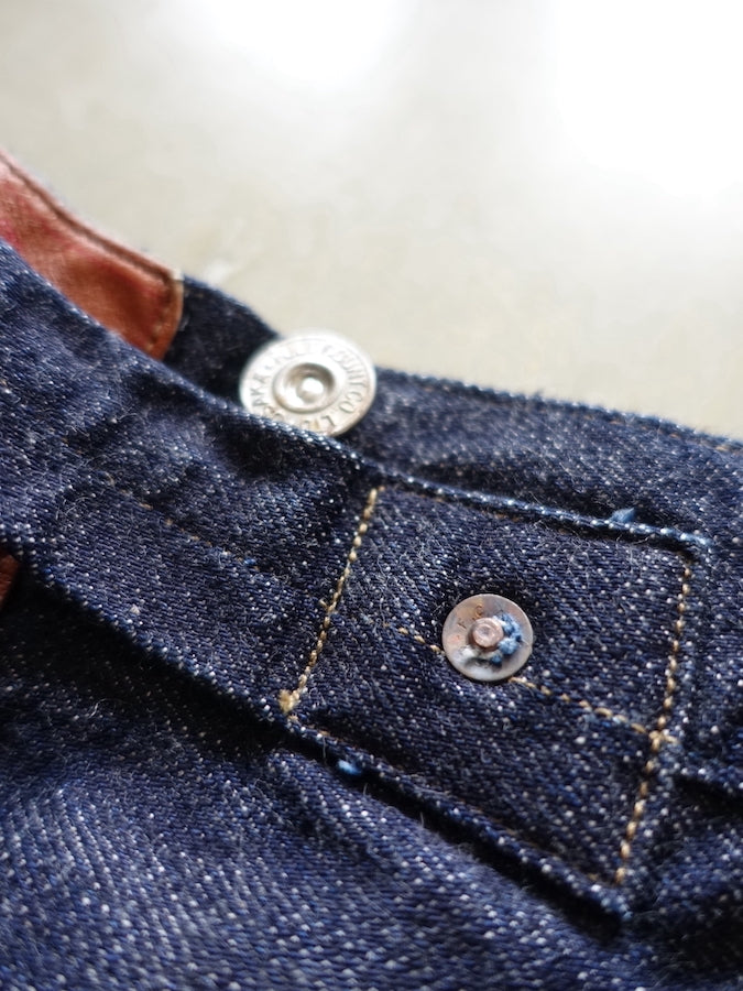 1373  - " SON OF THE SOIL DENIM " - Straight - 13.7oz Selvedge Denim - One Washed