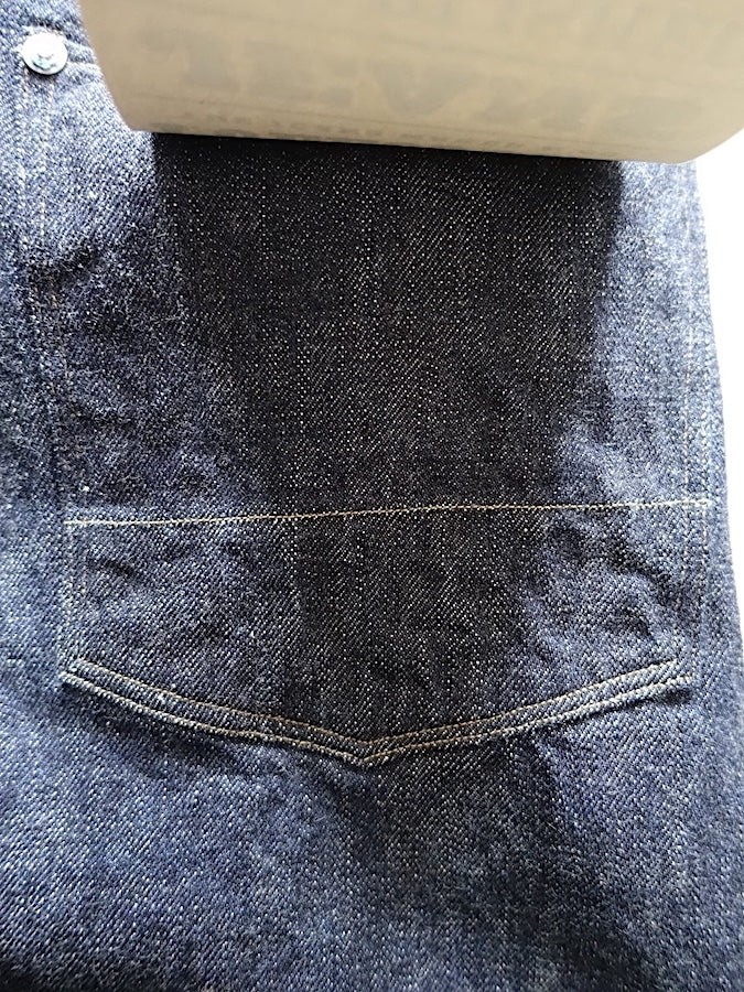 1373  - " SON OF THE SOIL DENIM " - Straight - 13.7oz Selvedge Denim - One Washed
