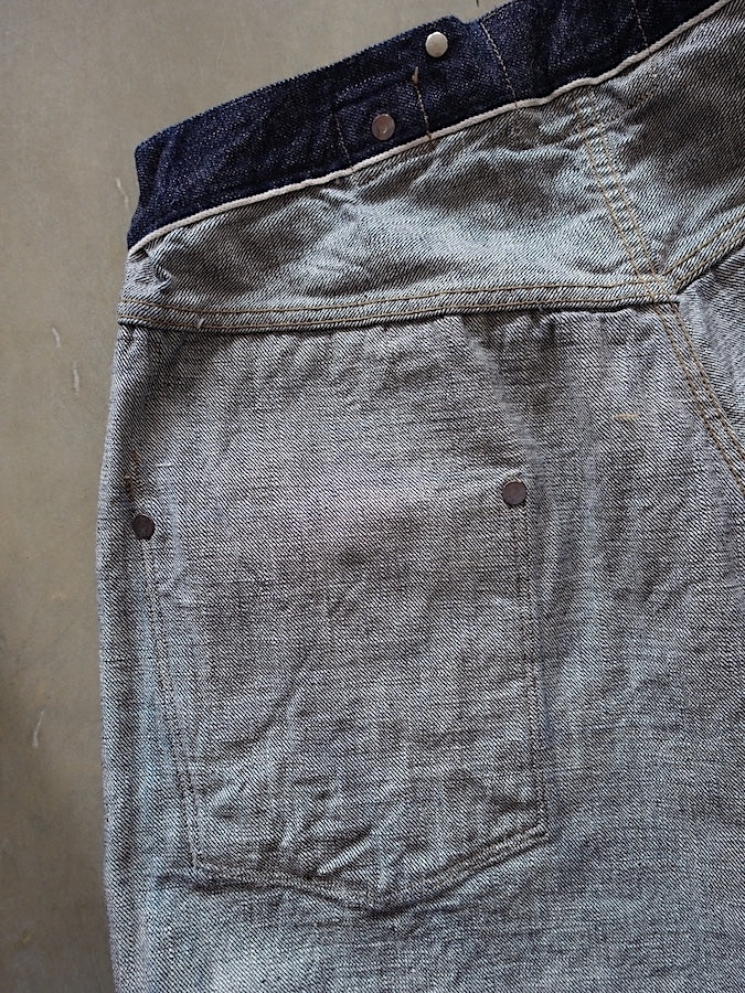 1373  - " SON OF THE SOIL DENIM " - Straight - 13.7oz Selvedge Denim - One Washed
