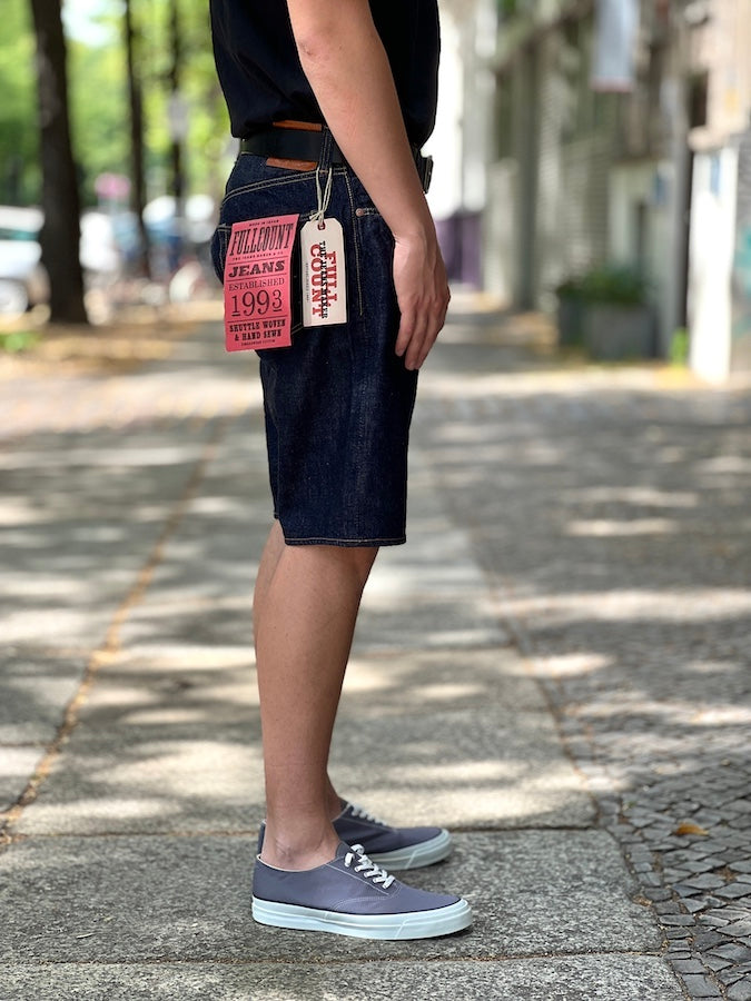 1904-25 - 5 Pocket Denim Shorts - 13.7oz " Indigo " Selvedge Denim