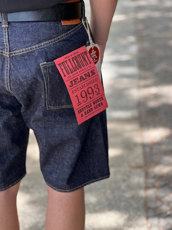 1904-25 - 5 Pocket Denim Shorts - 13.7oz " Indigo " Selvedge Denim