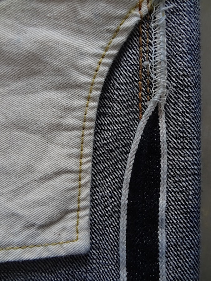 1108 XX-W - Slim Straight - 15.5oz Selvedge Denim - One Washed