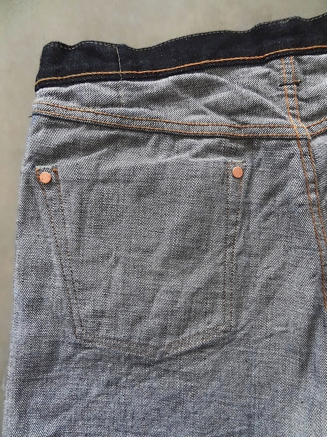 1108 XX-W - Slim Straight - 15.5oz Selvedge Denim - One Washed