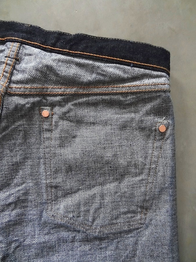 1108 XX-W - Slim Straight - 15.5oz Selvedge Denim - One Washed