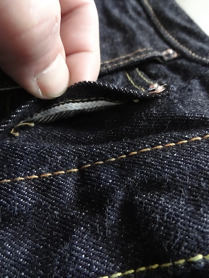 1108 XX-W - Slim Straight - 15.5oz Selvedge Denim - One Washed