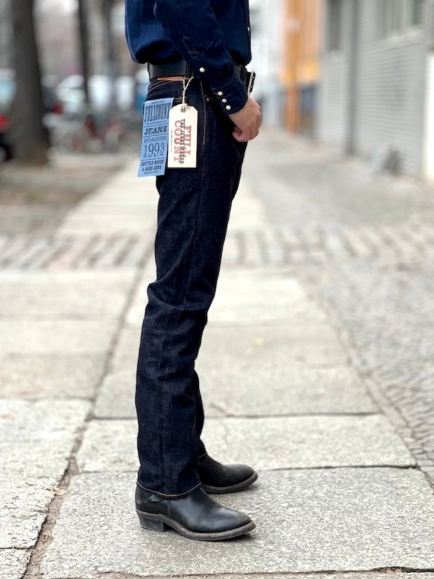 1108 XX-W - Slim Straight - 15.5oz Selvedge Denim - One Washed