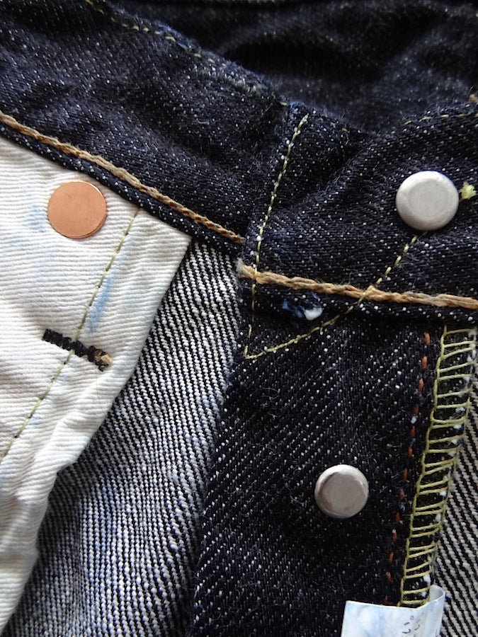 1110 XX-W - Tapered Middle Straight - 15.5oz Selvedge Denim - One Washed