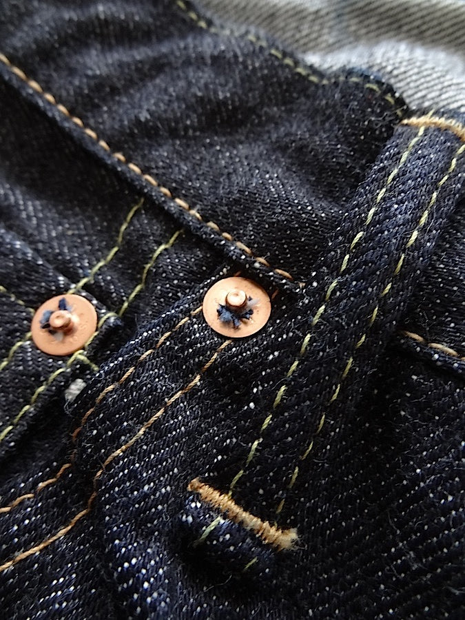 1110 XX-W - Tapered Middle Straight - 15.5oz Selvedge Denim - One Washed