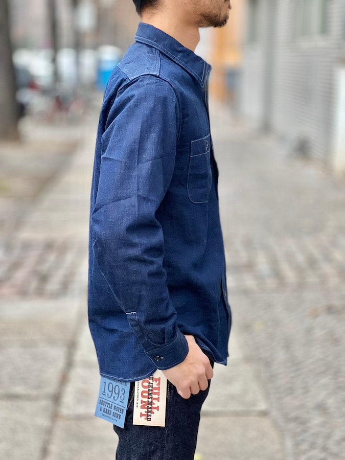 4890 - 8oz Denim Work Shirt - One Washed
