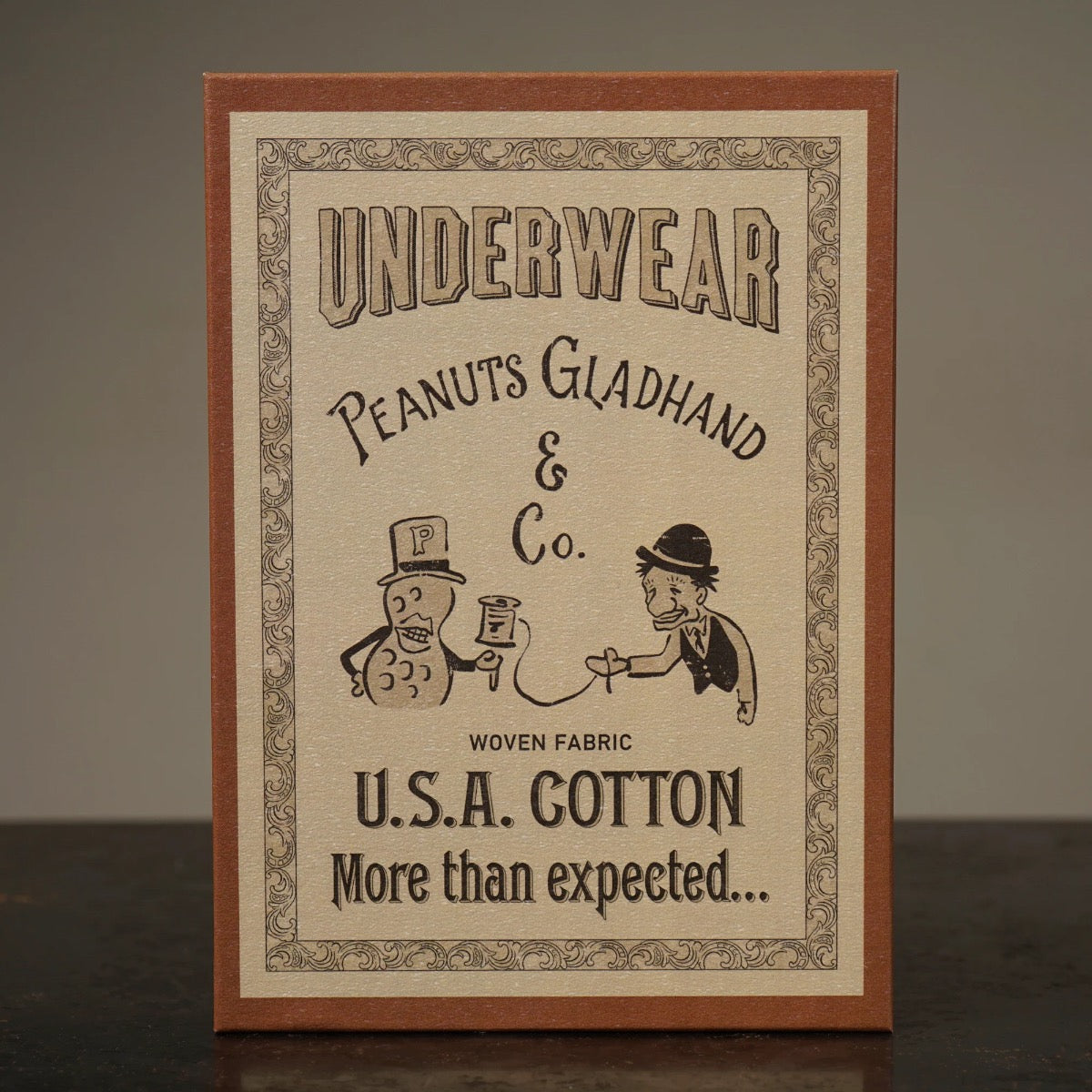 PEANUTS & Co. - LIMITED BOXER SHORTS 05" PANTY MESSAGE YOU'RE CHOICE " -  Black