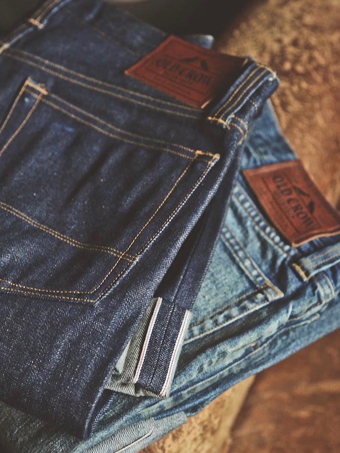 OLD CROW by Glad Hand & Co. - OLD RODDER - Selvedge Denim Pants
