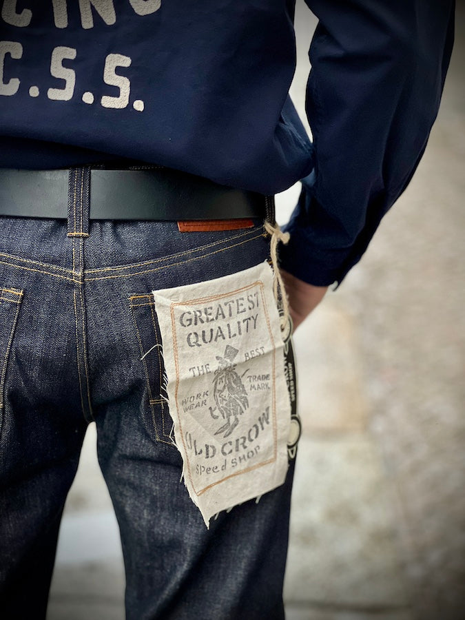 OLD CROW by Glad Hand & Co. - OLD RODDER - Selvedge Denim Pants