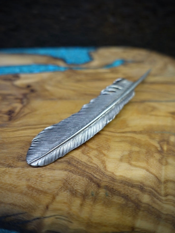 HOZHO - Silver Feather F5 Left - 75mm
