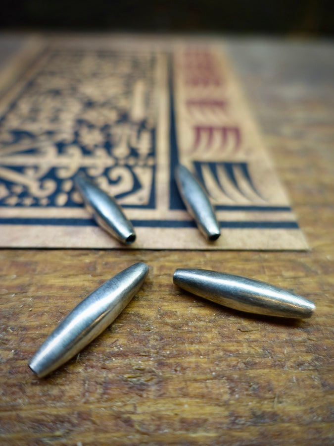 HOZHO - Silver Horn Beads