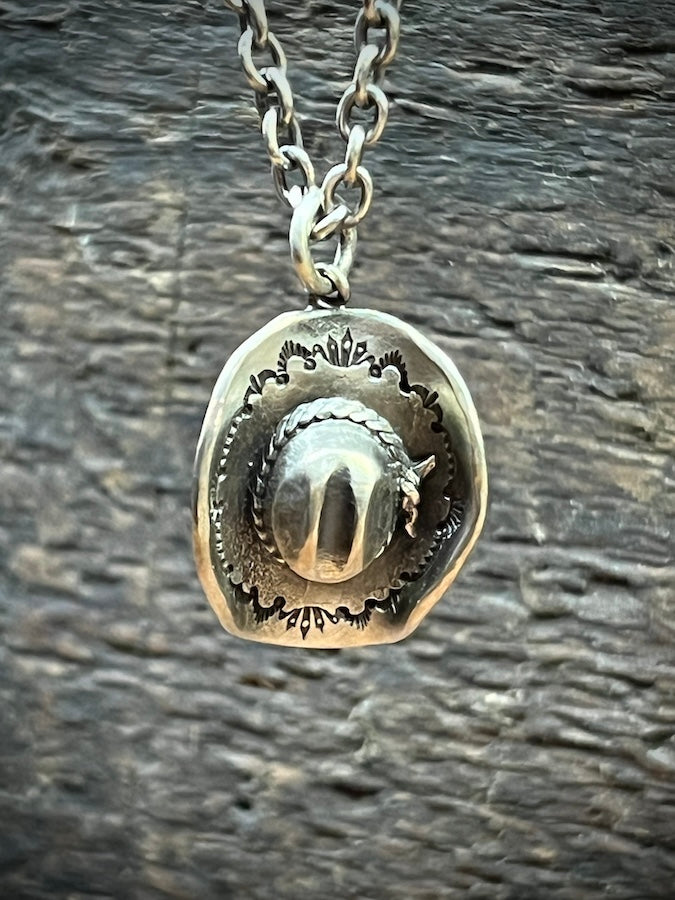 HOZHO - Cowboy Western Hat - Pendant