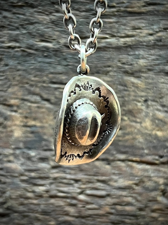 HOZHO - Cowboy Western Hat - Pendant