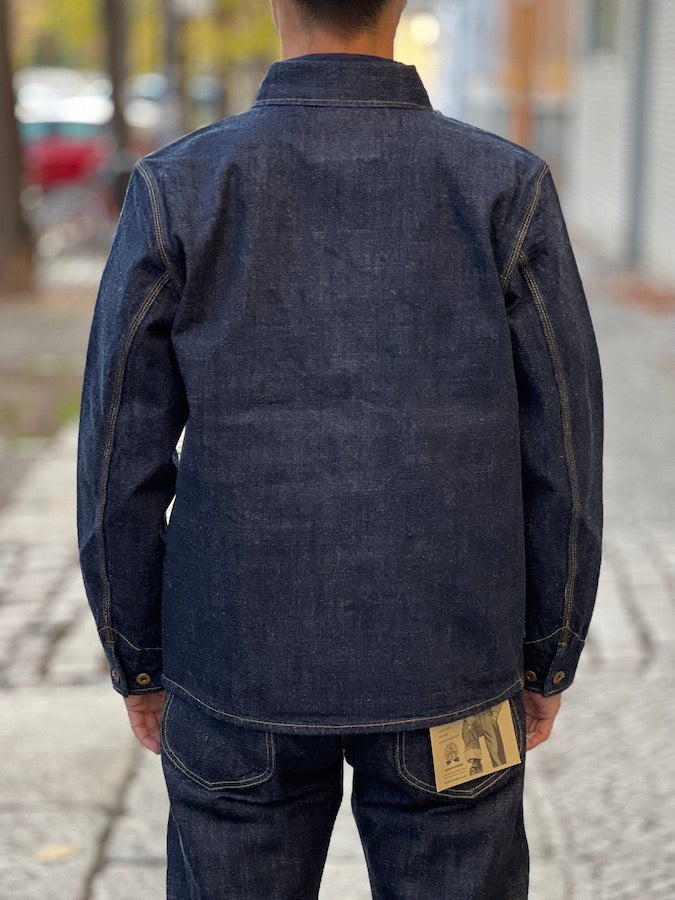 TROPHY CLOTHING - Dirt Denim Coverall - Original Workwear - 14.5oz Selvedge Denim