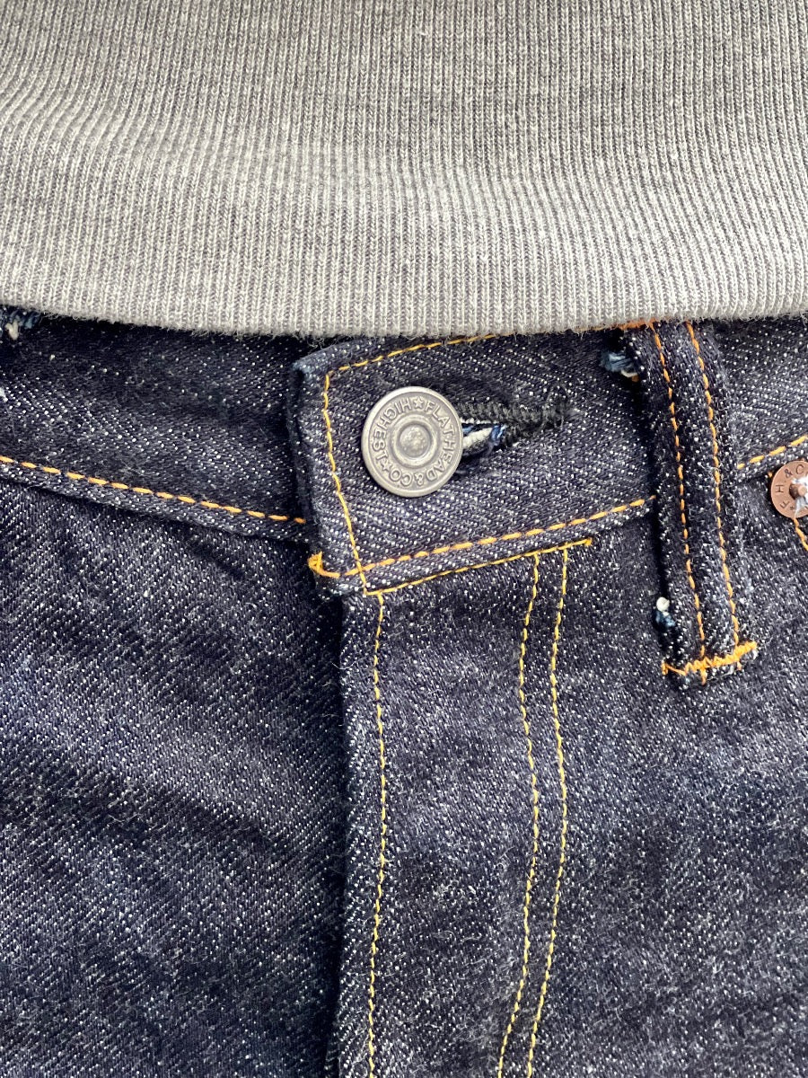 THE FLAT HEAD - 3005 - Straight Cut - 14.5oz Selvedge Denim - U.S. Texas Cotton