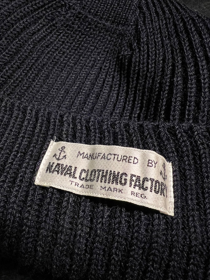 "U.S. NAVY WATCH CAP" - NAVAL CLOTHING FACTORY