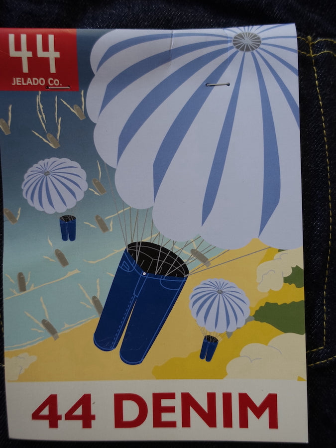 JELADO - 44 DENIM - 310SZ - "STANDARD COLLECTION" - 14oz Selvedge Denim - Standard Straight