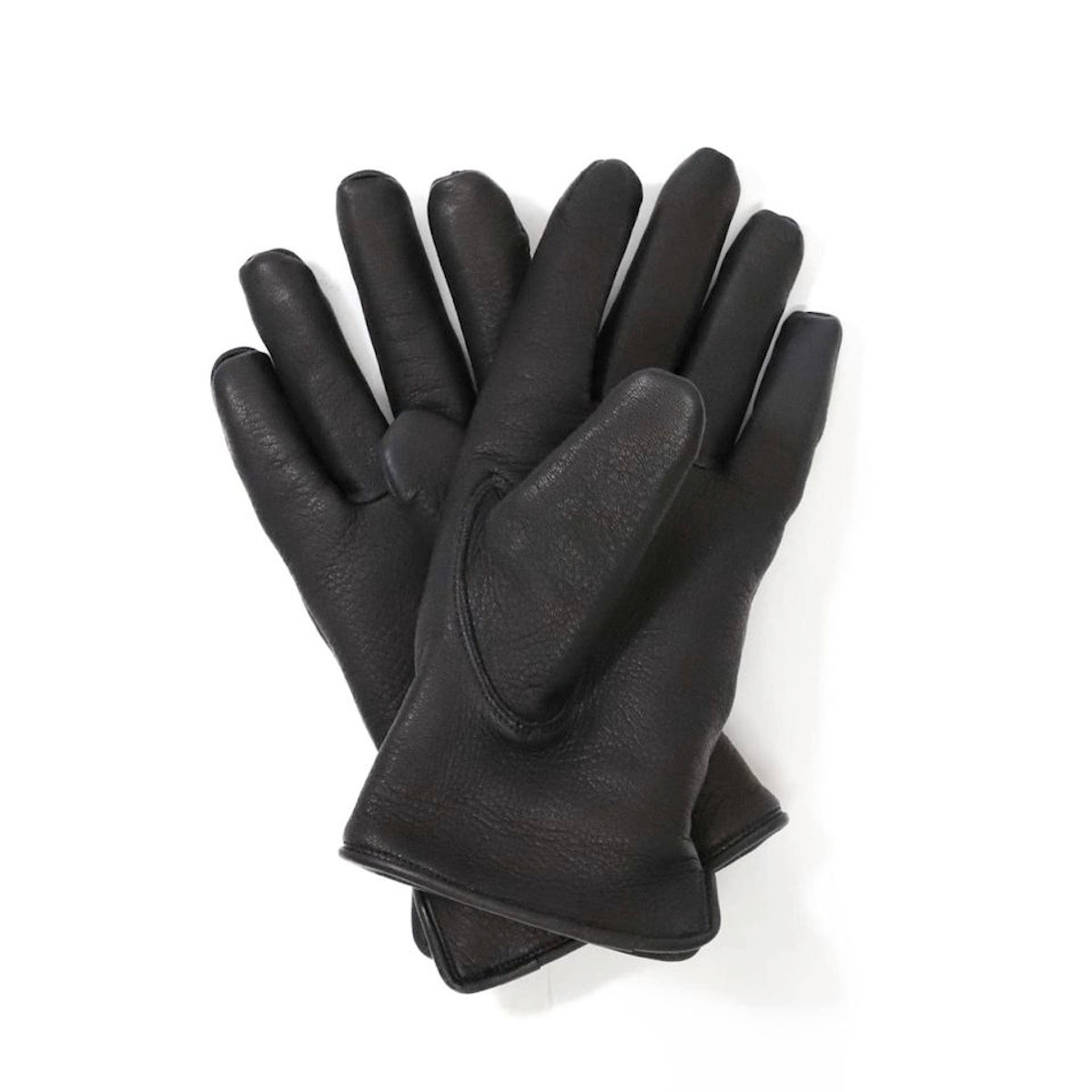 Lamp Gloves - Deerskin Leather - Sheepskin Lined - Winter Glove – BLACK