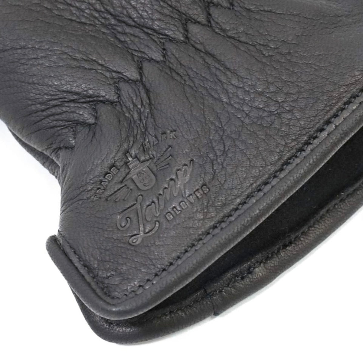 Lamp Gloves - Deerskin Leather - Sheepskin Lined - Winter Glove – BLACK