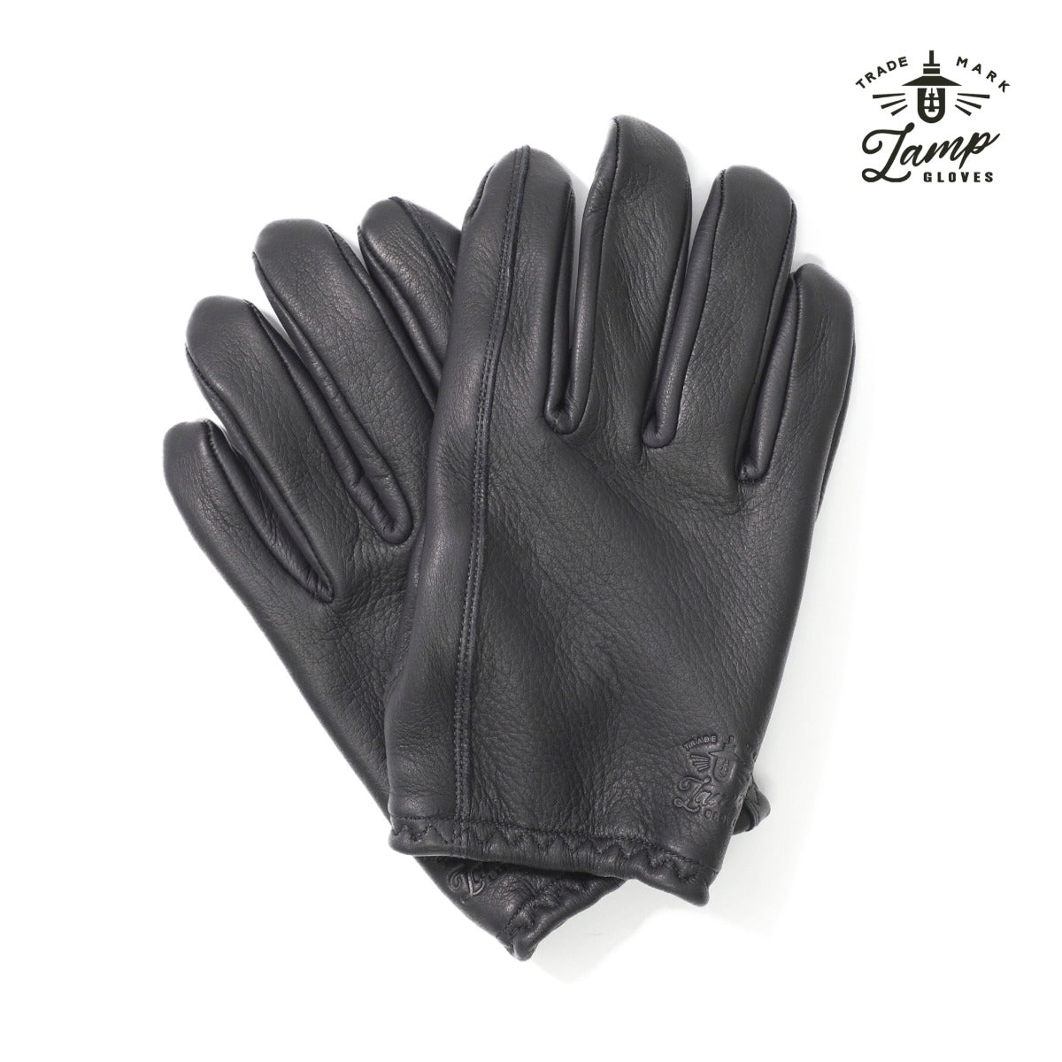 Lamp Gloves - Deerskin Leather - Utility Glove Shorty – BLACK