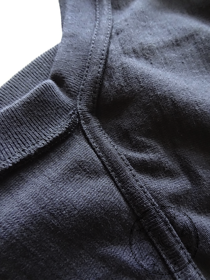 ŌNO - garments - Tsuriami-ki - Loopwheeled - V-Neck - Long Sleeve