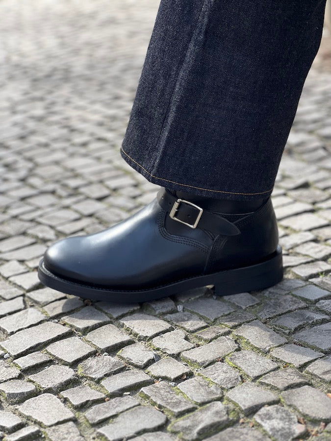 HSB-04 - ENGINEER BOOTS - GUIDI Horse Butt Leather