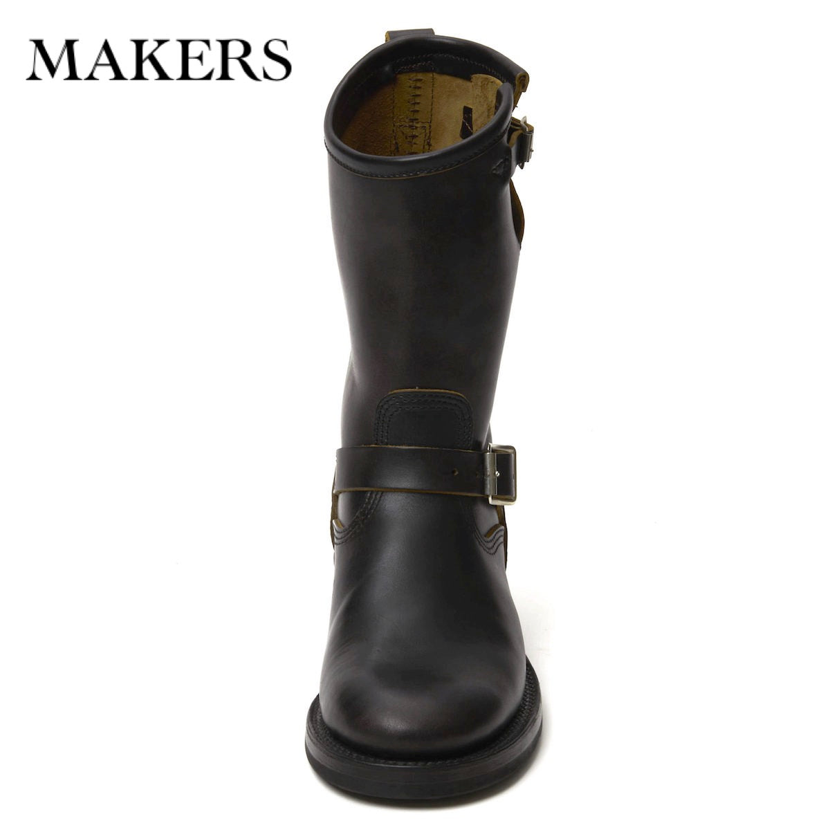 HSB-04 - ENGINEER BOOTS - GUIDI Horse Butt Leather
