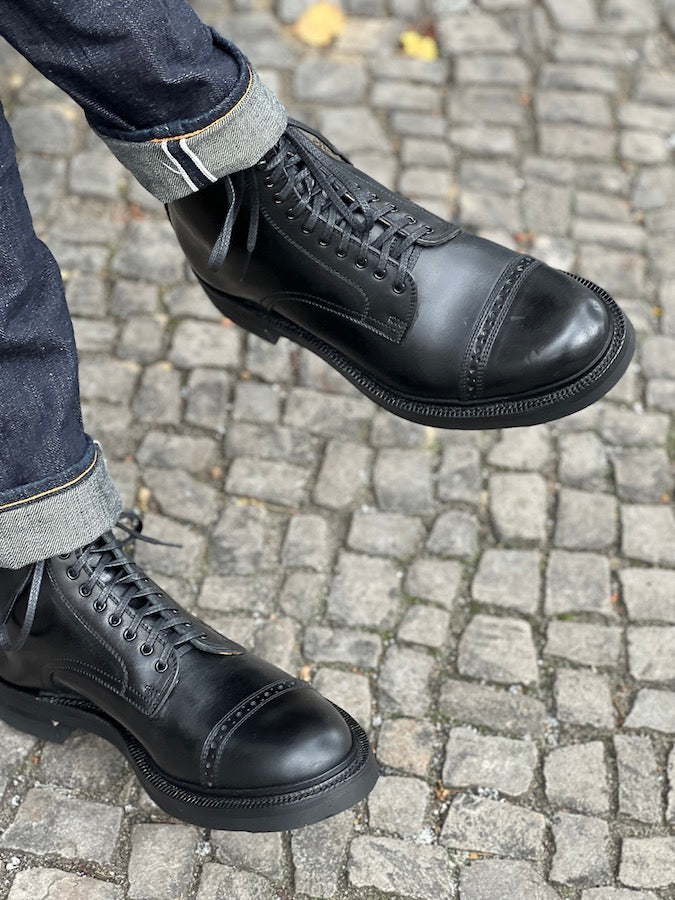 MAKERS - GD-04 - WORK OUT BLUCHER HI - GUIDI Horse Butt Leather