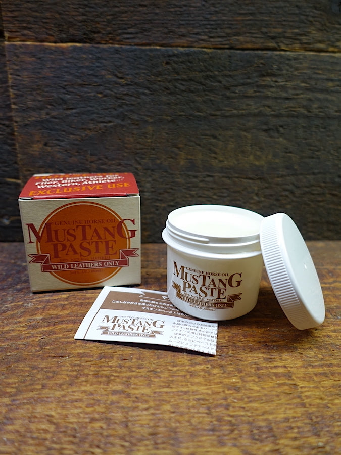 "The Finest Leather Care In The World" - Pure natural mustang horse paste