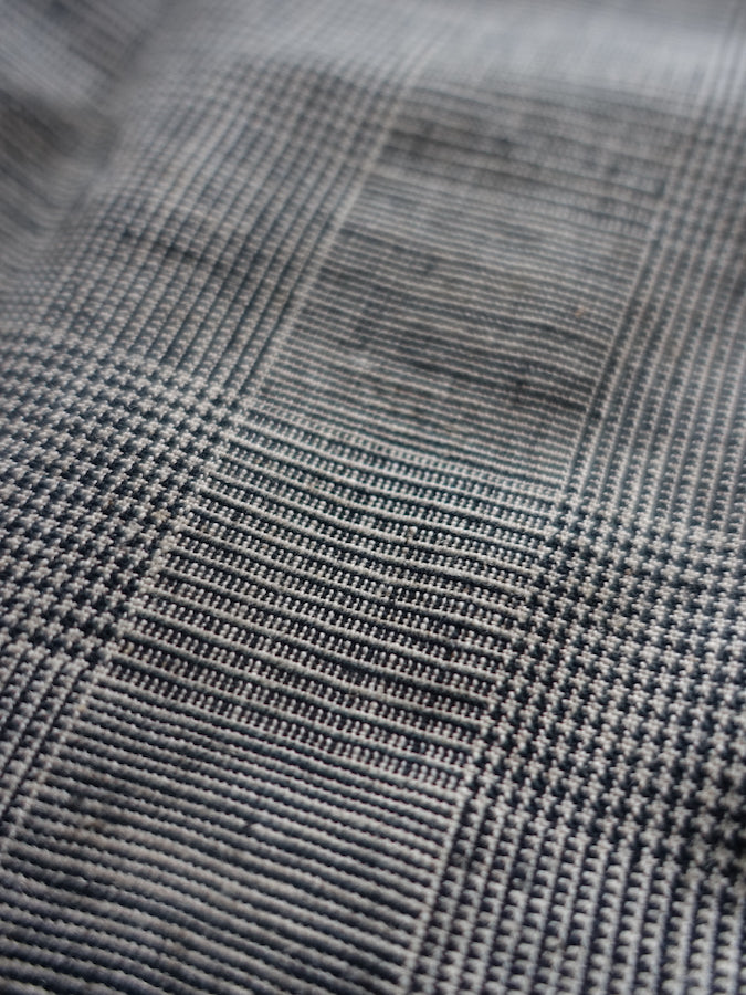 OLDE HOMESTEADER - Woven Boxer - Linen - Glen Plaid Black