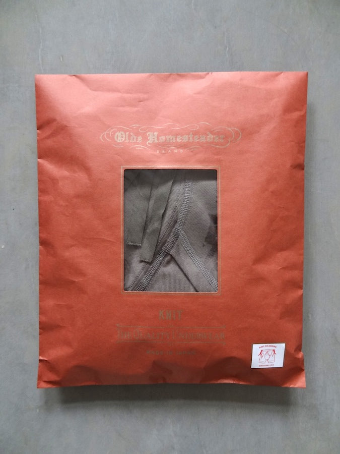 OLDE HOMESTEADER - Heavy Weight Rib - Drawers Shorts - Rustic Grey