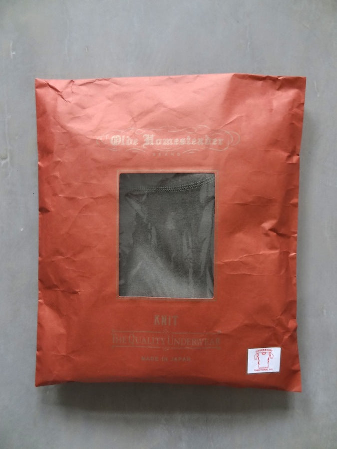 OLDE HOMESTEADER - Heavy Weight Rib - Crew Neck Long Sleeve - Olive