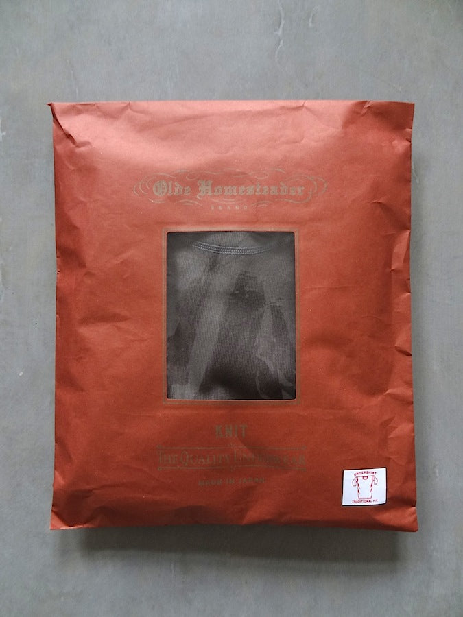 OLDE HOMESTEADER - Heavy Weight Rib - Crew Neck Long Sleeve - Rustic Grey