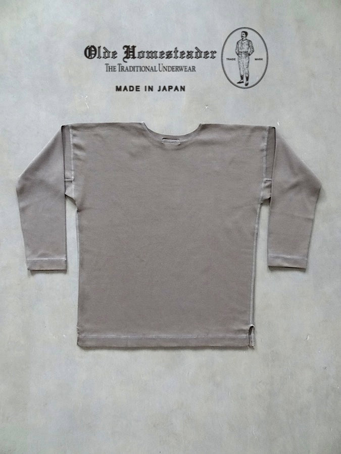 OLDE HOMESTEADER - Heavy Weight Rib - Crew Neck Long Sleeve - Rustic Grey