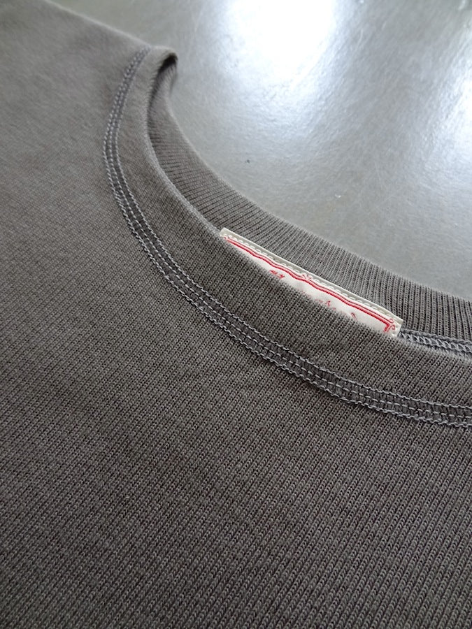 OLDE HOMESTEADER - Heavy Weight Rib - Crew Neck Long Sleeve - Rustic Grey