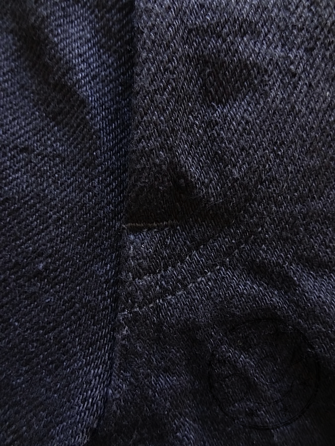 DC4 & ONI Collaboration - 20oz Black Secret Denim Tight Straight