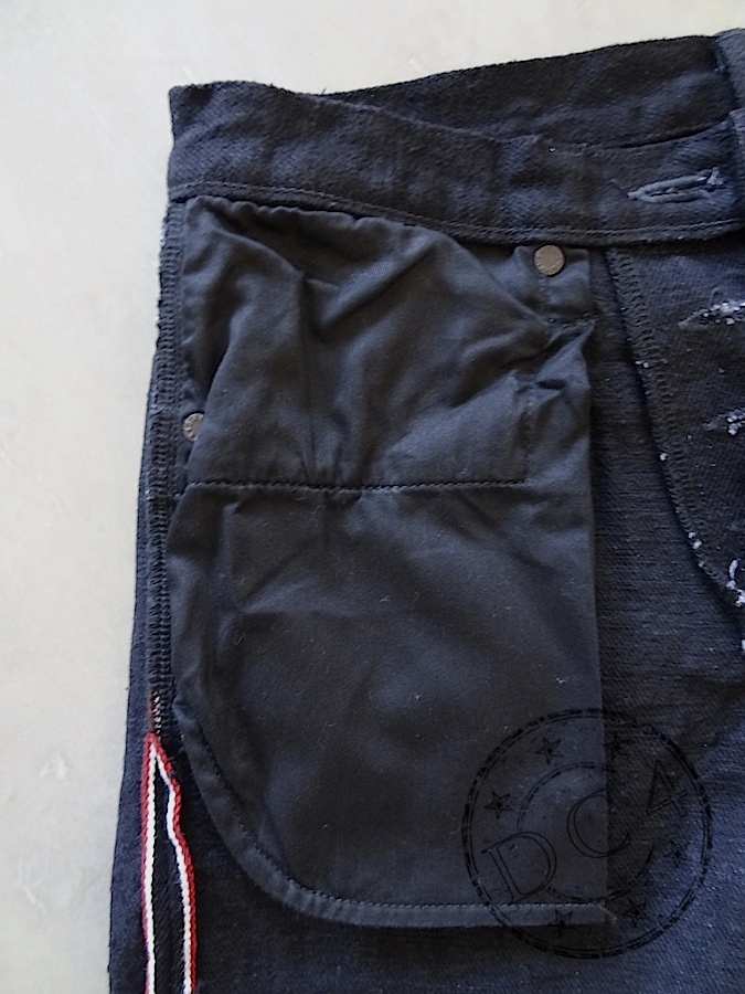 DC4 & ONI Collaboration - 20oz Black Secret Denim Tight Straight