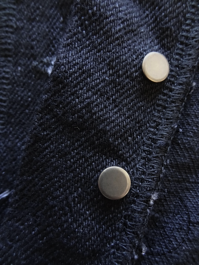 DC4 & ONI Collaboration - 20oz Black Secret Denim Tight Straight