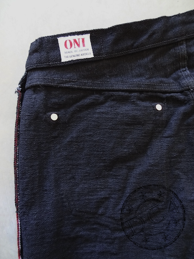 DC4 & ONI Collaboration - 20oz Black Secret Denim Tight Straight