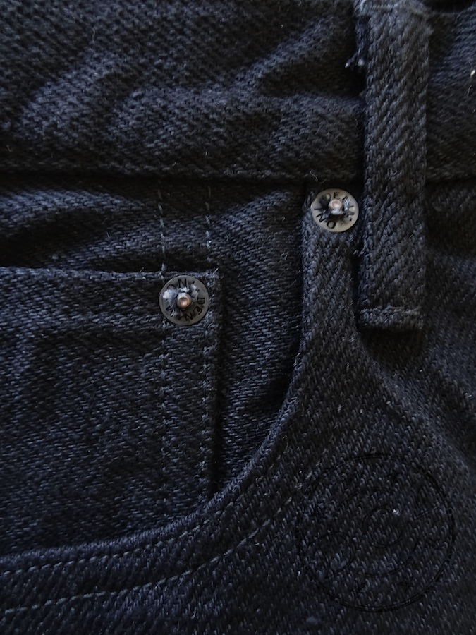 DC4 & ONI Collaboration - 20oz Black Secret Denim Tight Straight